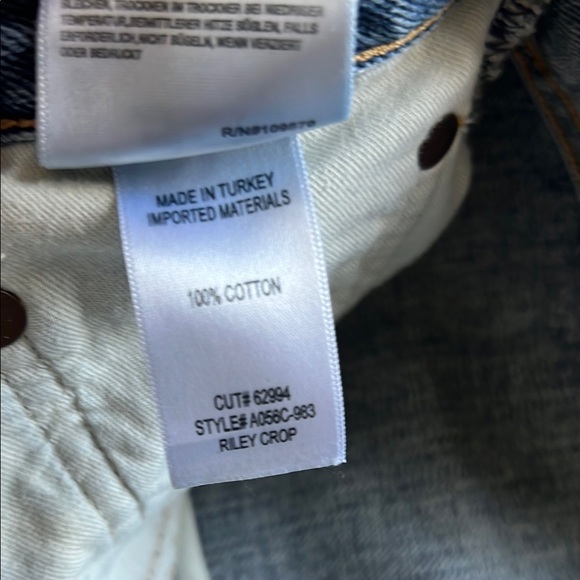 Agolde Riley Cropped Jeans - Picture 4 of 7